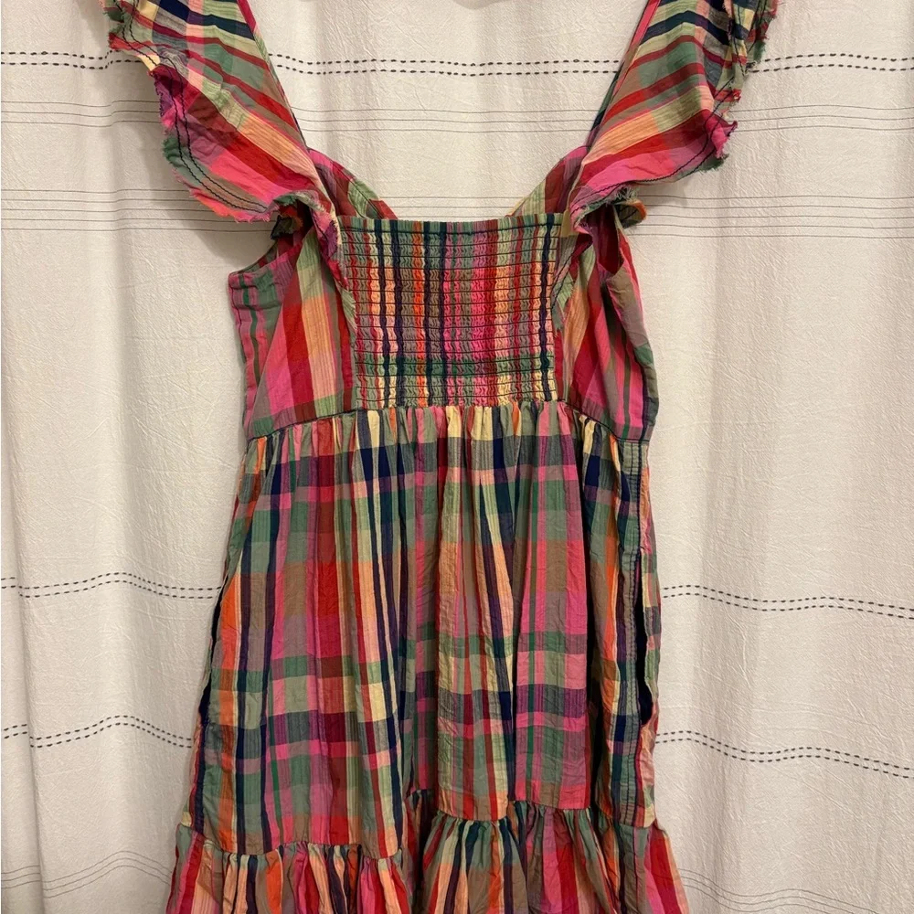 Pilcro Short-Sleeve Mini Babydoll Dress - Picture 6 of 12
